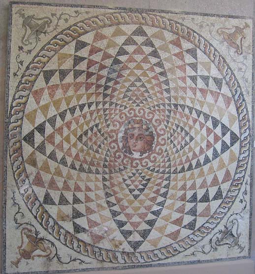 Central Panel from floor of a Roman Villa 2nd half 2nd c - 3rd c BC