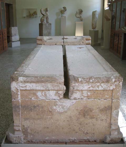 Funeral Couch for Dead, from a Chamber Tomb around 400 BC from Cheliotomylos